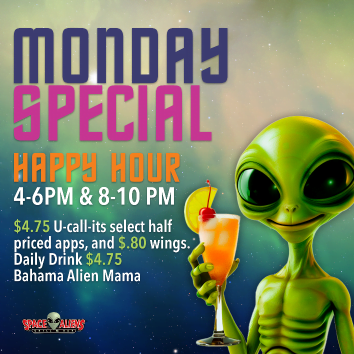 Space Aliens - ALBERTVILLE SPECIALS - Monday - Small